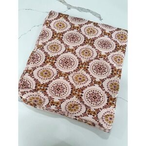 Kate Quinn Organic Cotton Blanket Pink Floral‎ Flowers